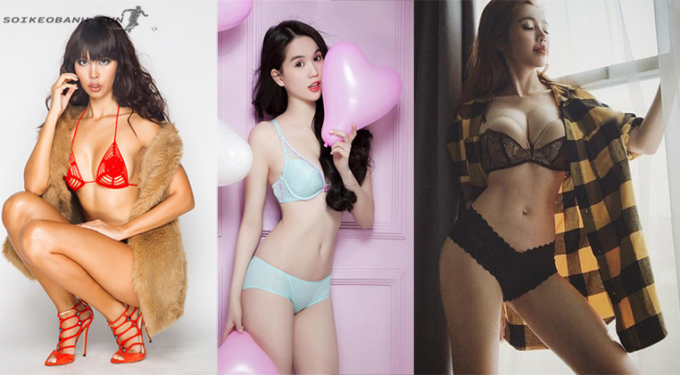 Top 3 mẫu nội y nóng bỏng nhất showbiz Việt