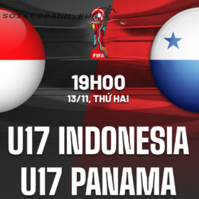 Nhận định U17 Indonesia vs U17 Panama ngày 13/11