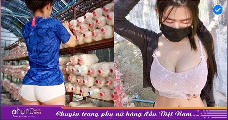 Hot girl Thái Lan gây chú ý khi mặc trang phục hở hang trong lúc làm việc tại vườn - -1605688251