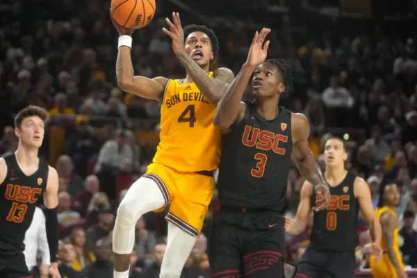 Arizona State Sun Devils vs USC Trojans basketball