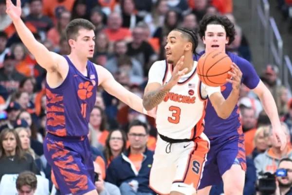 Syracuse Orange vs Clemson Tigers basketball