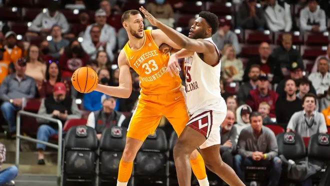 Tennessee Volunteers vs South Carolina Gamecocks basketball