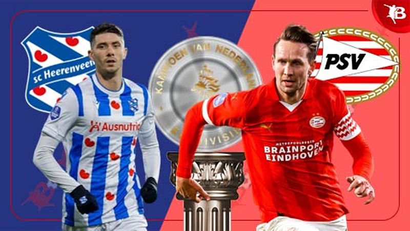 Phân tích phong độ và dự đoán tỷ số trận đấu Heerenveen vs PSV - -1841517883